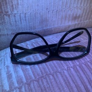 Black frame glasses